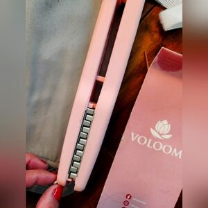 Voloom Hair Voluminizing Iron Petite (1") Pink